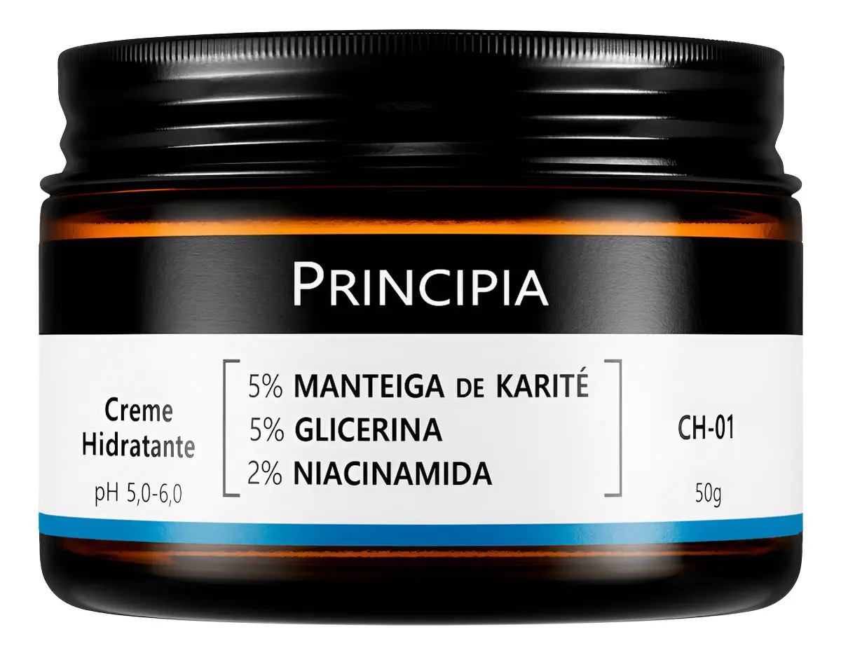 Creme hidratante facial Principia CH-01 50 g