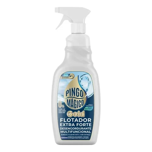 Desengordurante Pingo Mágico Gold spray 500 ml
